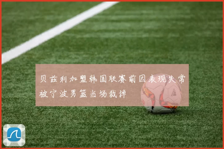 贝兹利加盟韩国联赛前因表现失常被宁波男篮当场裁掉