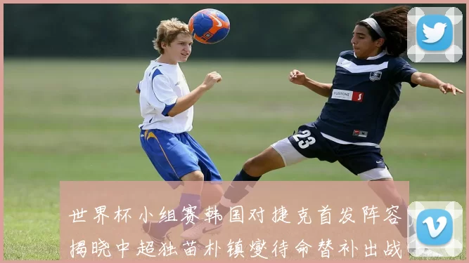 世界杯小组赛韩国对捷克首发阵容揭晓中超独苗朴镇燮待命替补出战